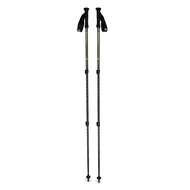 Extended view of Black Diamond Explorer 3 Trekking poles in Tundra colour