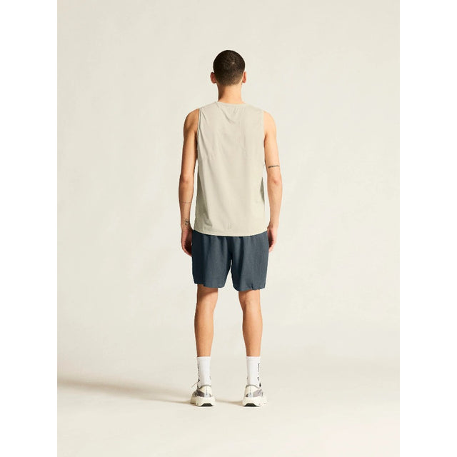 Craft Pro Trail Singlet 2 Men's back view model in plaster colour