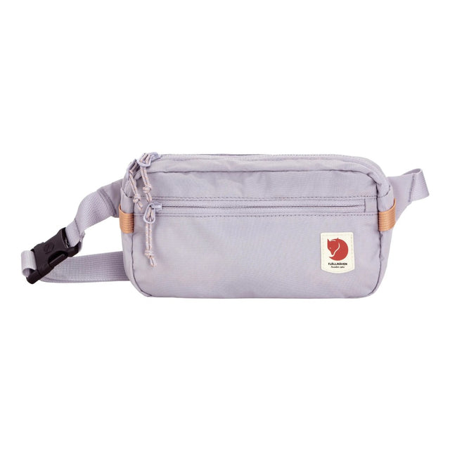 Fjallraven high coast hip pack in lavender mist colour