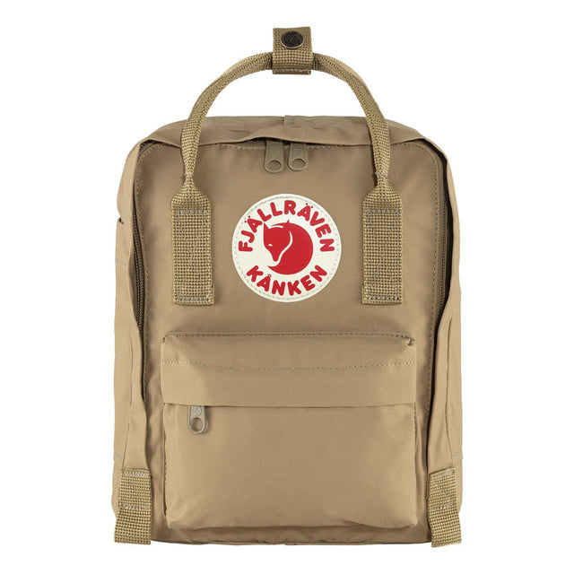 Fjallraven Kanken Mini backpack in clay colour