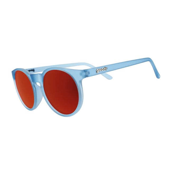 goodr Circle G sunglasses, 'VHS soul in a 4K world'