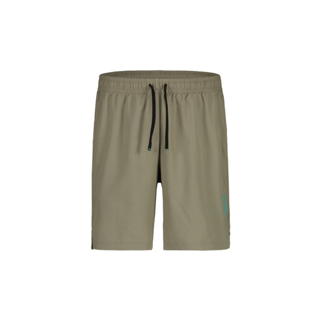 Front view of maloja men's LumesM running shorts in warm shadow colour