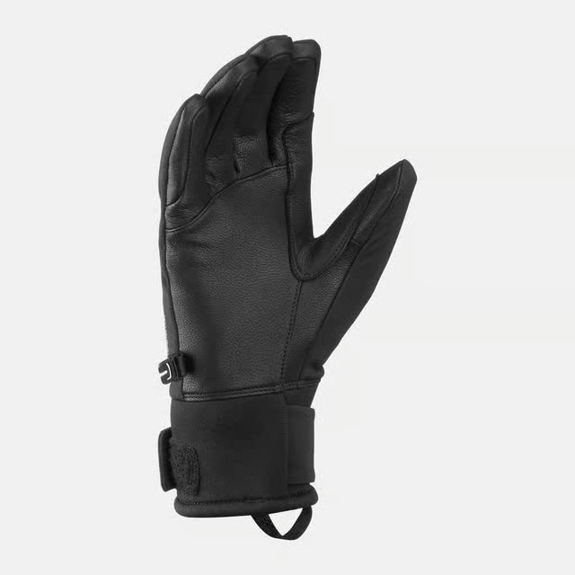 Palm view of Mammut Astro Guide SO Gloves in black colour