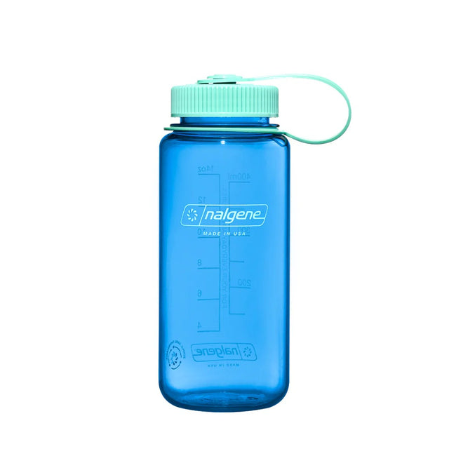 Nalgene 16 oz water bottle with wide mount in Cornflower colour