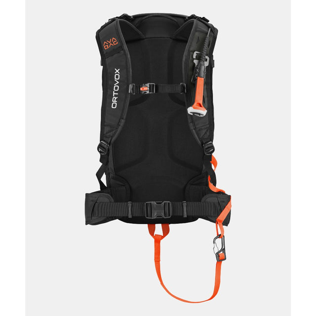 Front view of Ortovox Avabag litric tour 40 avalanche pack