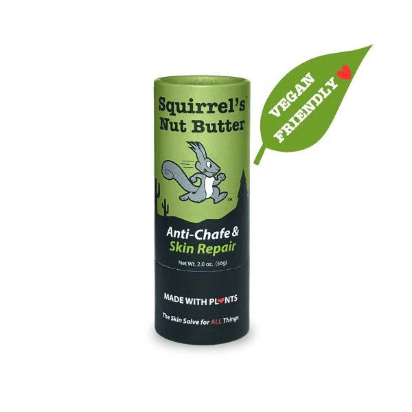 Squirrel's Nut Butter Anti-Chafe Blend, 2oz Compostable Tube