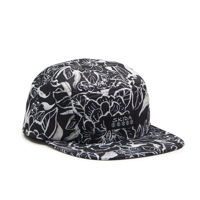 Skida brim hat in 'Ink Well' pattern