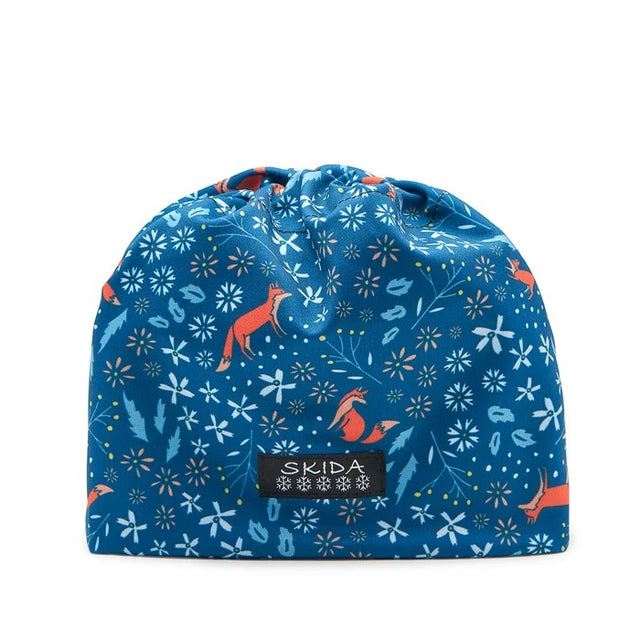 skida running hat in 'First frost' pattern