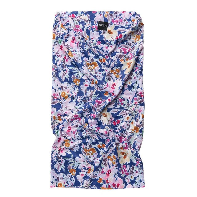 Skida sun tour neck gaiter in floral 'Wanderlust' pattern