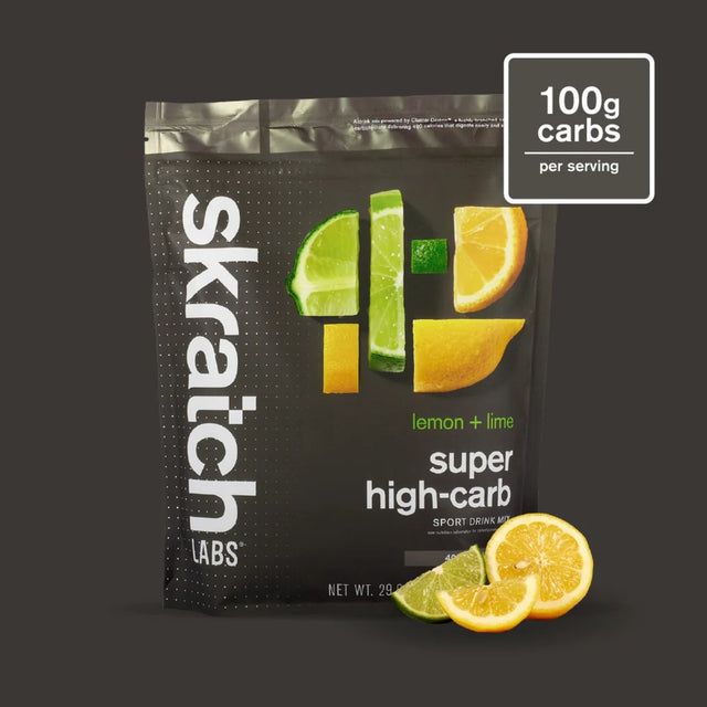 Skratch Labs Super High-Carb Lemon Lime Flavour