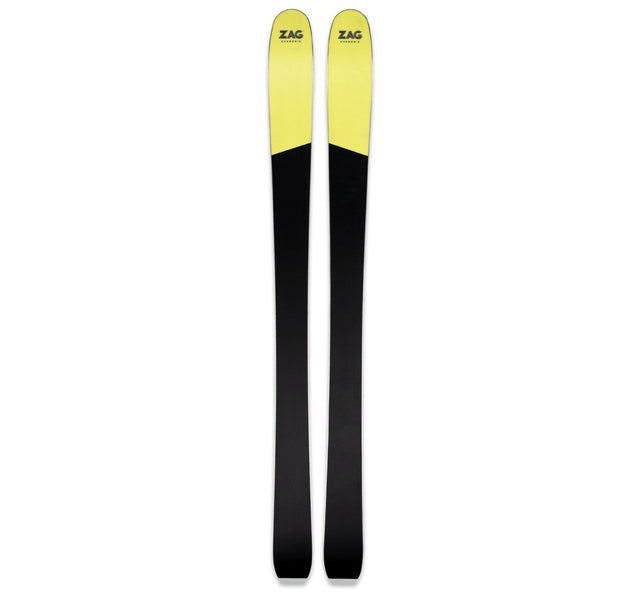 Women's touring ski green and yellow Zag UBAC 95 Lady