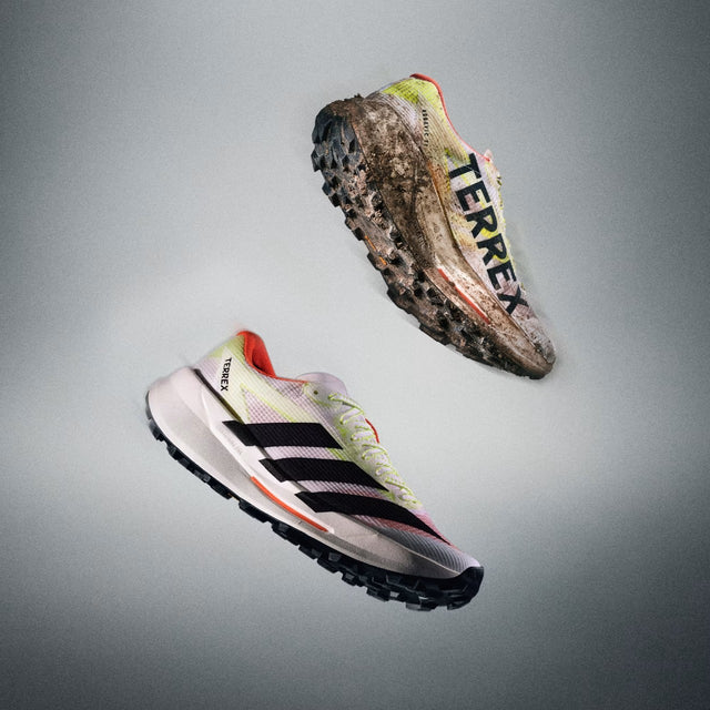 Pair of adidas Terrex Agravic TT running shoes