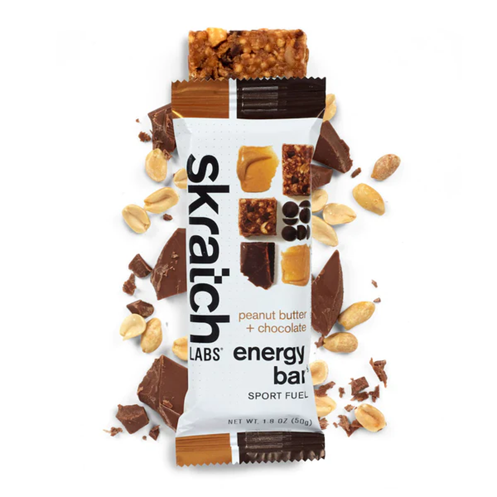 Peanut butter chocolate skratch labs energy bar
