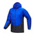 Front view of men's Arc'teryx Norvan Windshell hoody in vitality/black sapphire colour