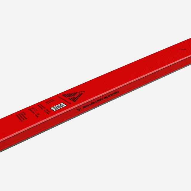 Side motto of a red Black Crows Camox Freebird ski
