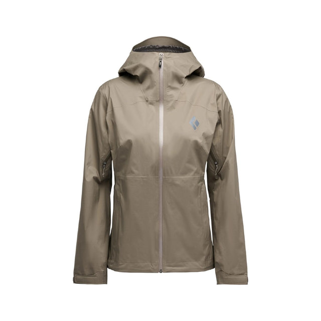 Women's Black Diamond Fineline Stretch Shell in 'Walnut' colour