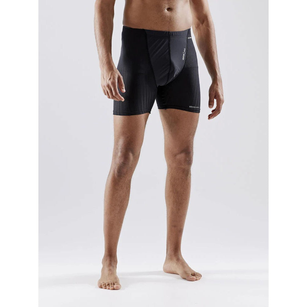 Front on-model view of men's CRAFT Active wind boxers