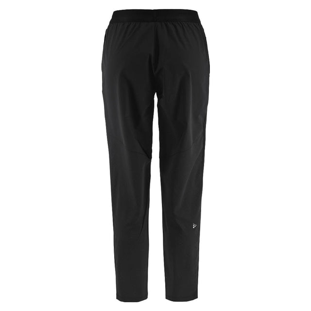 Back view of women's black Craft Essence Training pant 3
