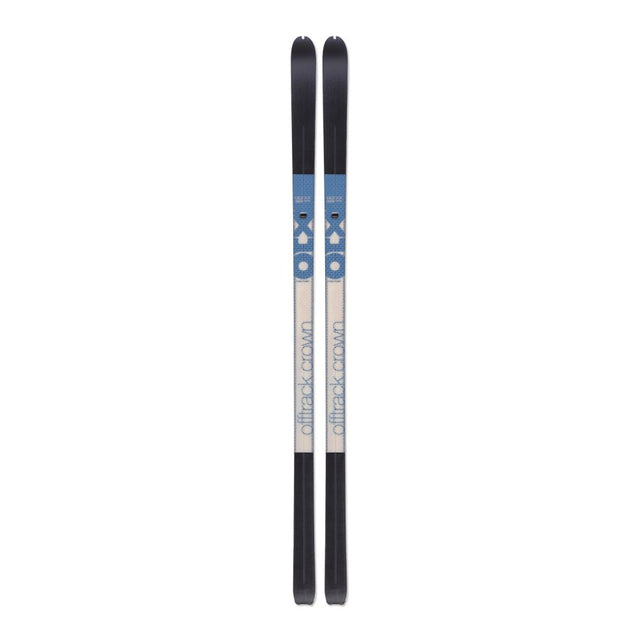 Bottom view of Fischer Excursion 88 Crown/Dual-Skin Xtralite nordic skis