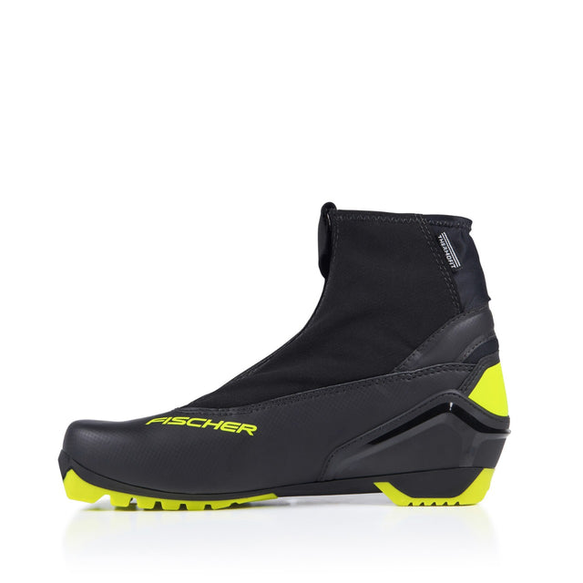 Inner side view of men's Fischer RC5 Classic ski boot