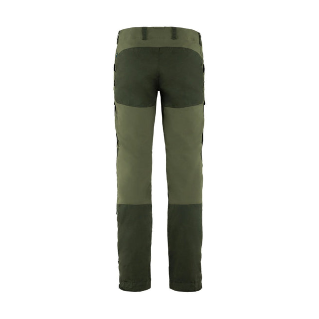 Back view of men's green fjallraven Keb Trousers