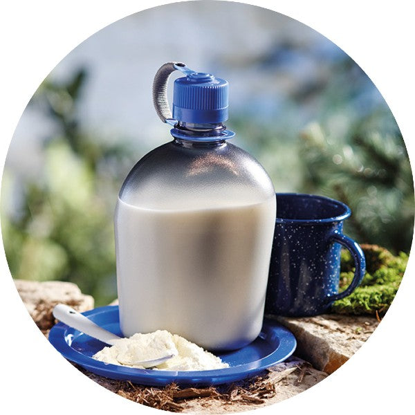 Lifestyle photo of happy yak whole milk powder