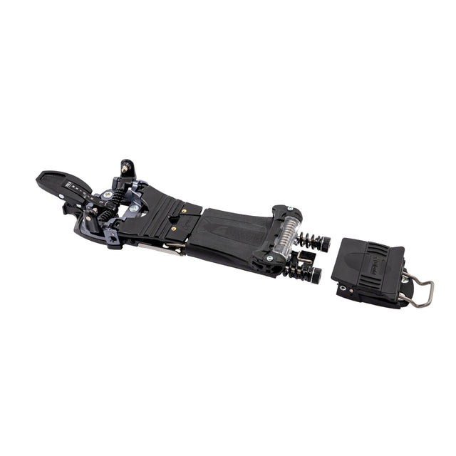 Side view of an InWild MEIDJO 3 SR telemark ski binding