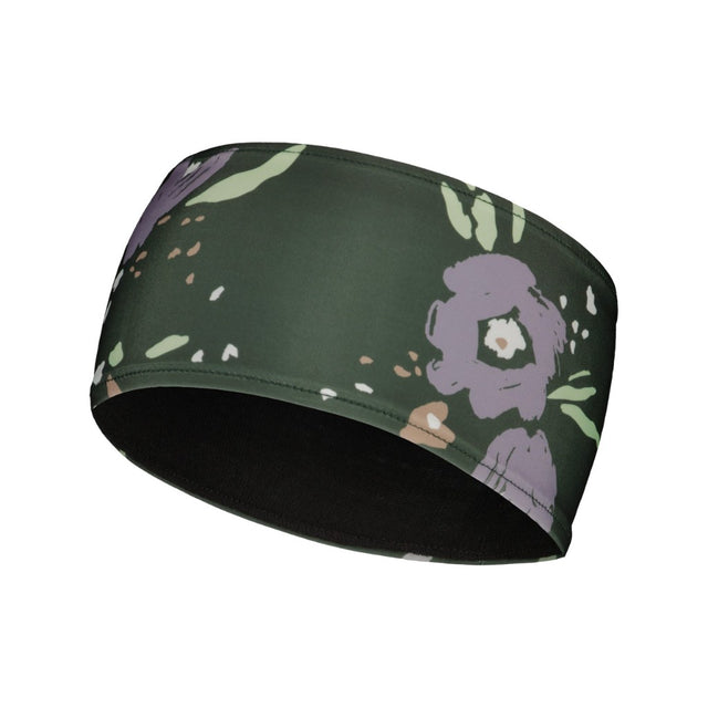 maloja green/floral headband