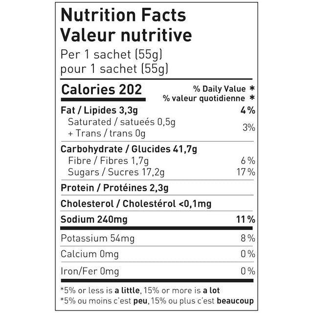 Maurten Solid 160 energy bar nutrition facts