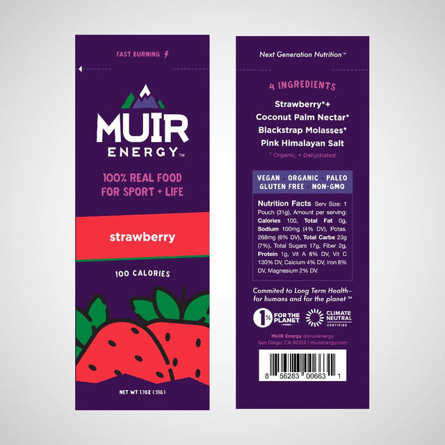 Muir Energy Gel - Fast Burning