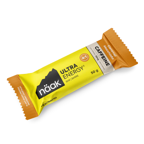 Caramel macchiato flavoured naak energy bar