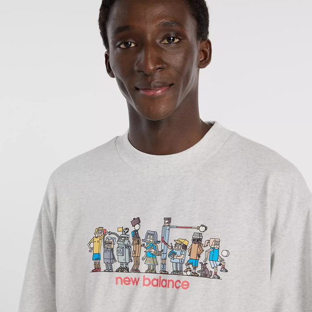 New Balance Ghica Line Up Oversized T-Shirt - Men's