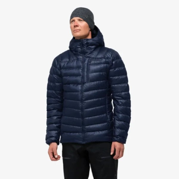 Men's Norrona Lyngen Down850 Hood indigo night blue