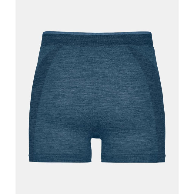 Back view of Ortovox 230 competition boxers in blue colour