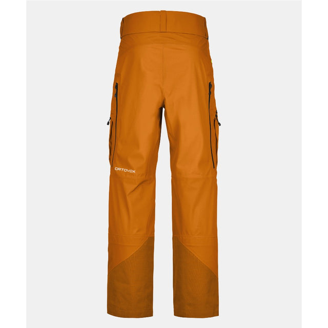 Men's Ortovox 3L Deep Shell Pants sly fox back
