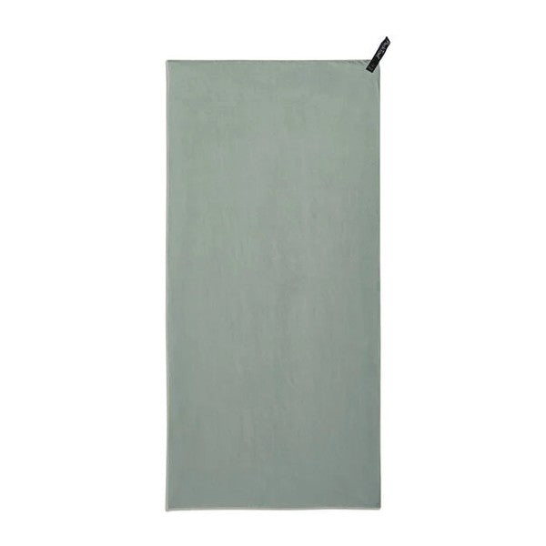 PackTowl personal towel in sage colour