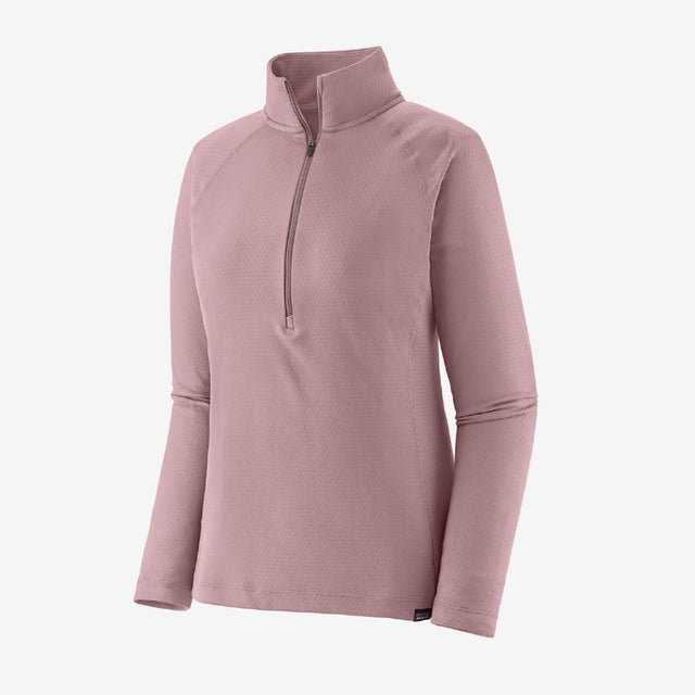 Women's Patagonia Capilene Midweight Zip-Neck in Stormy Mauve colour