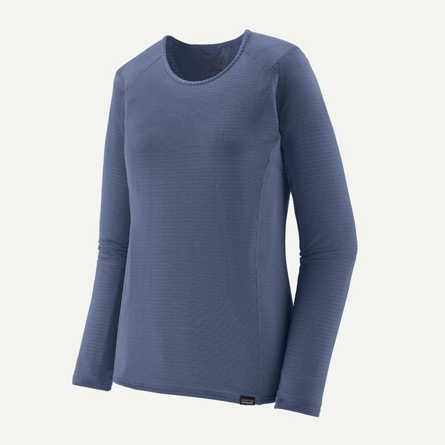 Women's Patagonia Capilene Thermal crew long sleeve in Current Blue colour