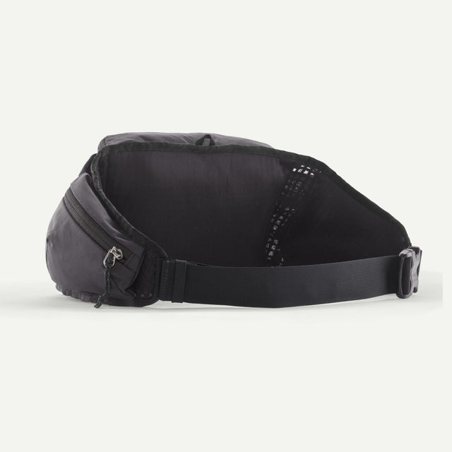 Front view of Patagonia Dirt Roamer Waist pack in black