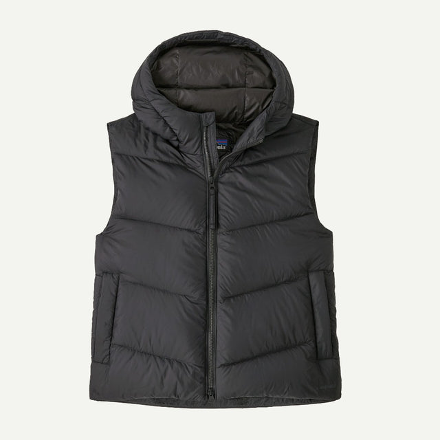 Women's black Patagonia Sindit down vest