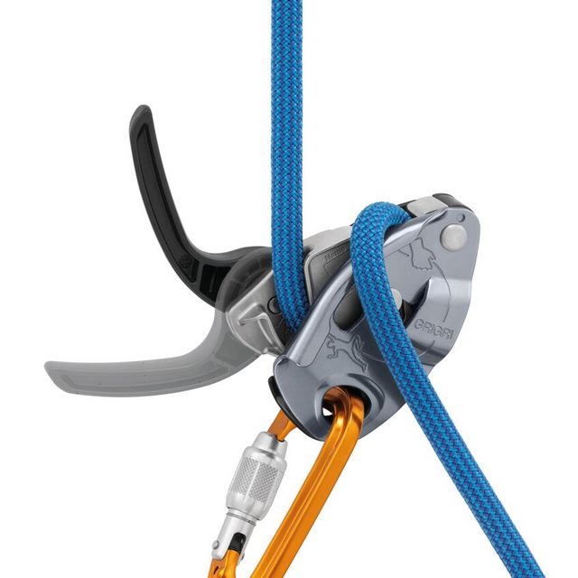 Petzl GRIGRI in operation
