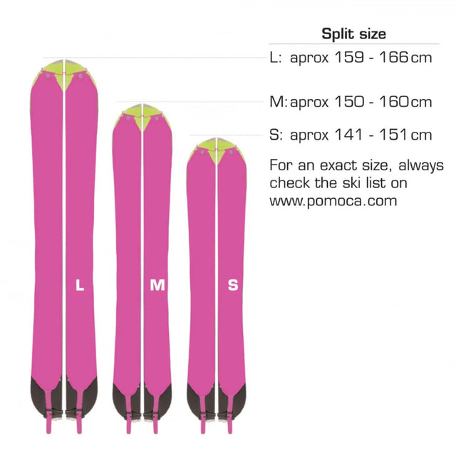 Pomoca Free Pro 2.0 Splitboard Skins - 145mm