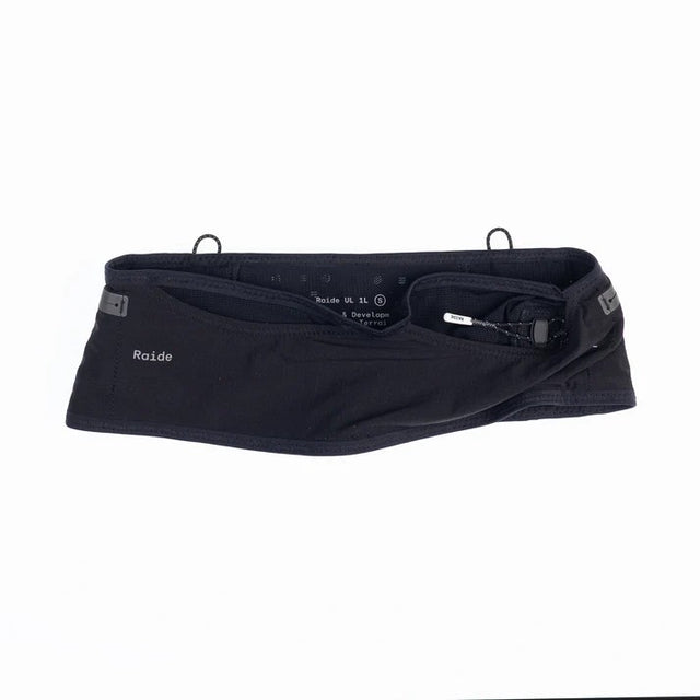 Black Raide running belt fit system