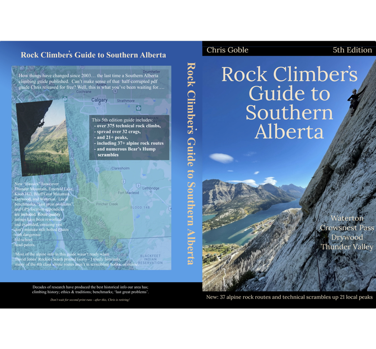 Rock Climber's Guide to Southern Alberta, 5th Edition