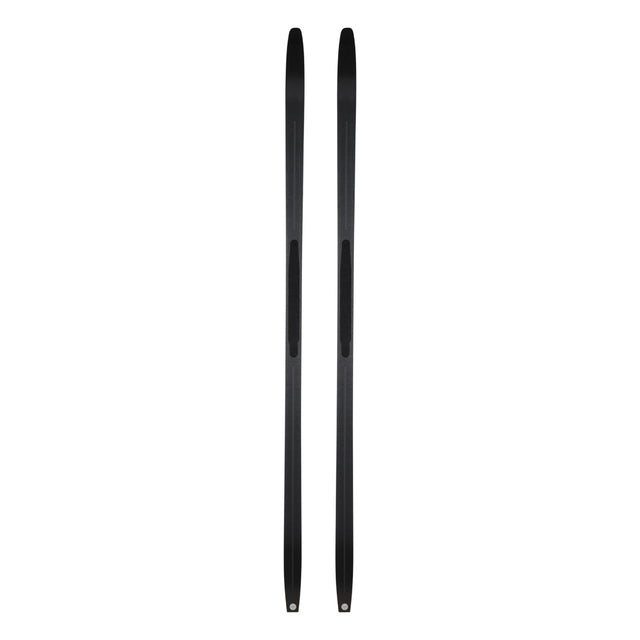 Bottom view of pair of Rossignol EVO XC 60 R-Sking nordic skis