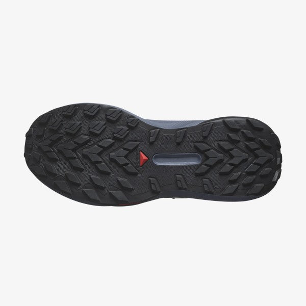 Sole of salomon genesis women's trail running shoe