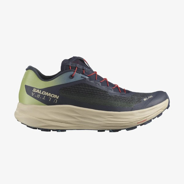 Side view of salomon s/lab ultra train running shoe