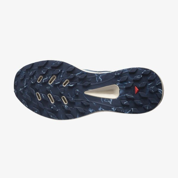 Sole of salomon s/lab ultra trail running shoe