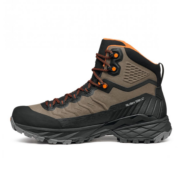 Men's Scarpa Rush TRK LT GTX mud burnt orange