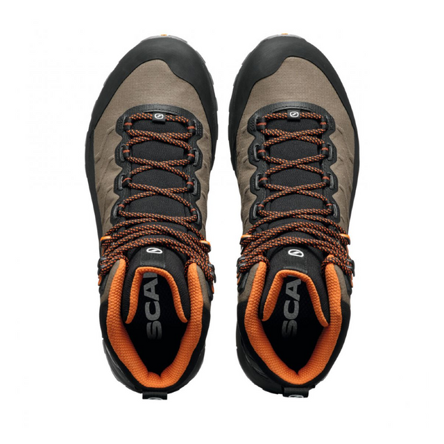 Men's Scarpa Rush TRK LT GTX mud burnt orange